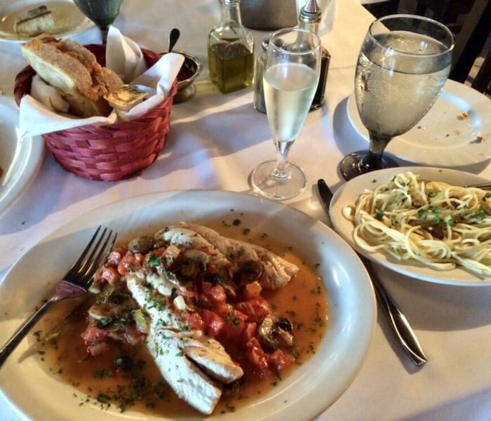 Yellowtail Snapper Linguini Fort Lauderdale