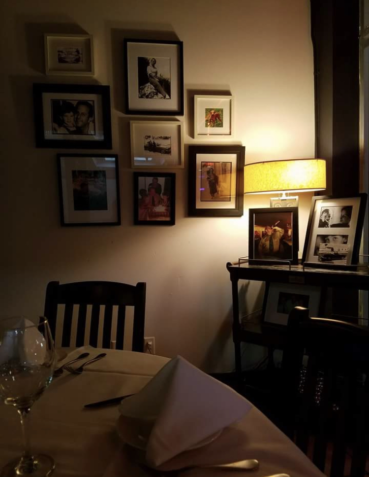 Cafe Italia Corner Table