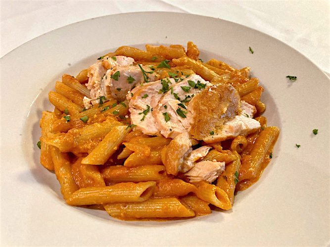 Try our Penne alla Vodka!